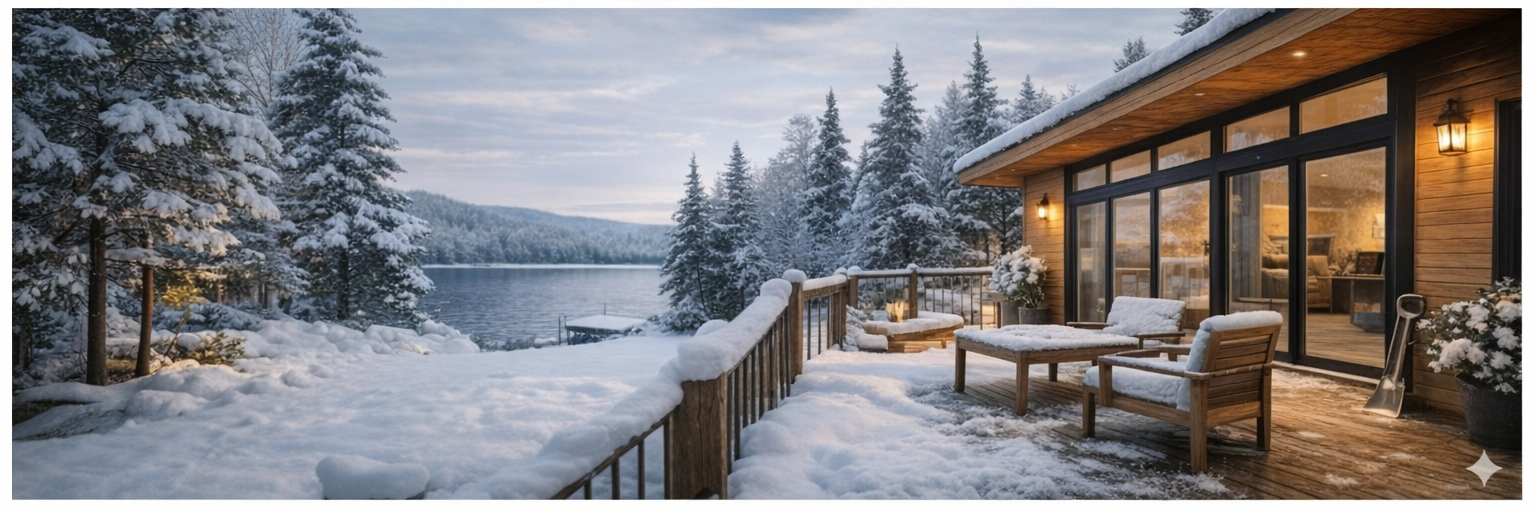 Comment protéger une résidence secondaire pendant l’hiver au Québec