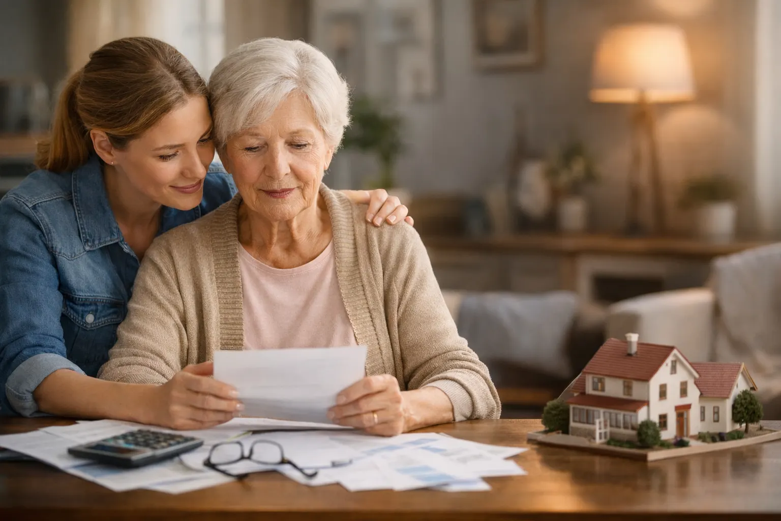 Gérer les factures et la maison d’un parent âgé